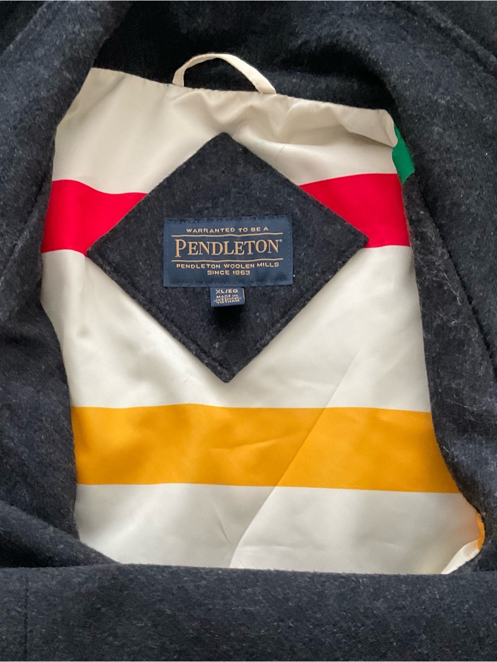Pendleton Black Women’s Style Pea Coat - Picture 2 of 3